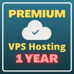 Premium VPS Hosting 60 GB (1 year with free domain)