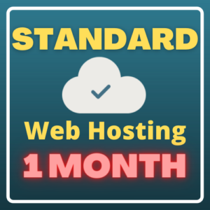 Standard Web Hosting (1 month)